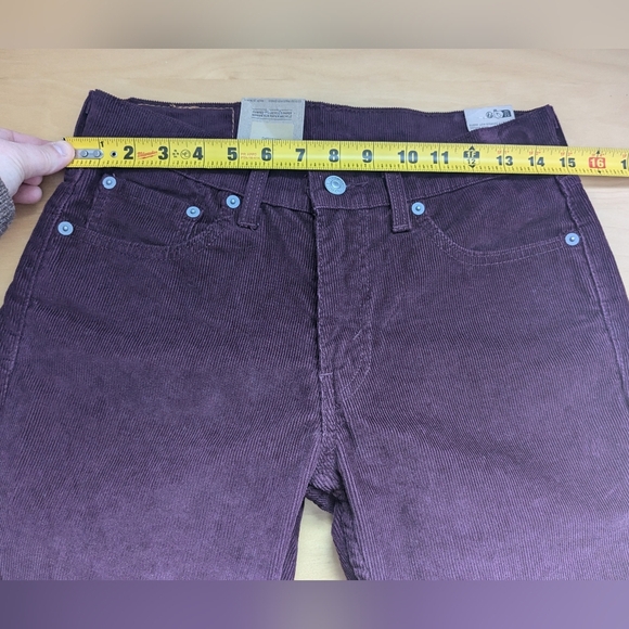 NWT ! Levi's Premium511 Slim Fit Corduroy Men's Jeans size 28x32 - Picture 13 of 16